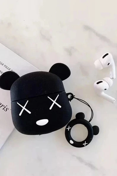 Airpods 3 (3.nesil) Karakter Silikon - Desen 6 - Resim 2