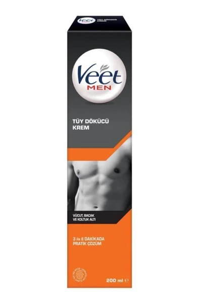 Veet Men Erkekler İçin Tüy Dökücü Krem 200 ml - 2