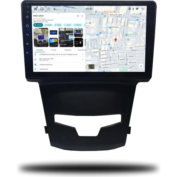 Medya Magic Ssangyong Korando 2014 Uyumlu 4-32 GB Multimedya Navigasyon - Resim 4