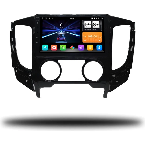 Medya Magic Mitsubishi L200 Fullback 2015-2022 Arası Manuel Klima 6-64 GB Multimedya Navigasyon ürün görseli