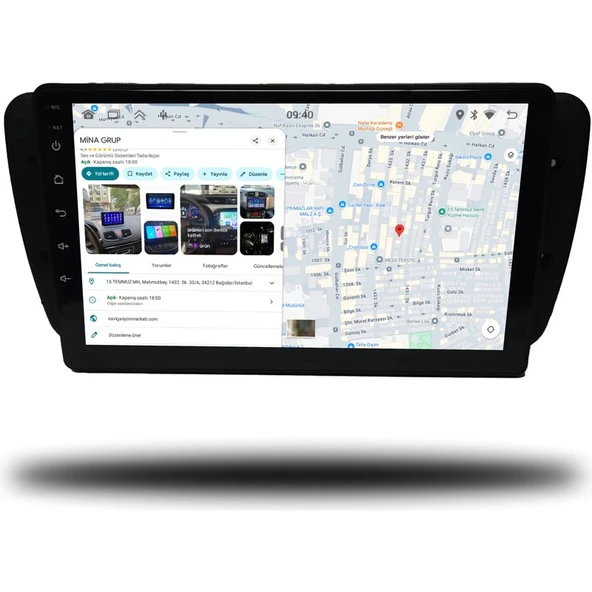 Medya Magic Seat Ibiza 2008-2015 Arası 4lü Düğmesiz Modele Uygun 6-128 GB Multimedya Navigasyon - Resim 4