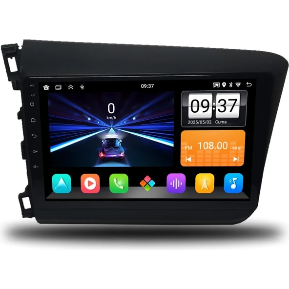 Medya Magic Honda Civic 2012-2015 Arası Fb7 Kasa 6-64 GB Multimedya Navigasyon ürün görseli