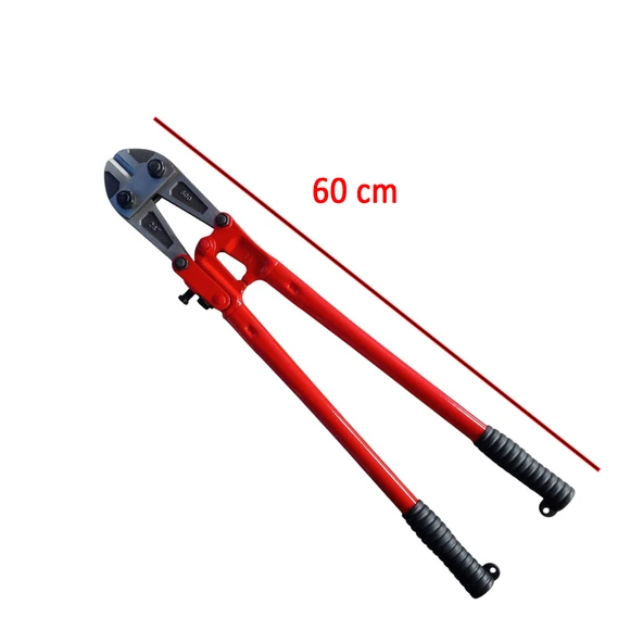 (24'') Kollu Çeneli Kupplon Demir Kesme Makası Çubuk İnşaat Demiri Teli Metal Kesim Makası CR-V - Resim 4