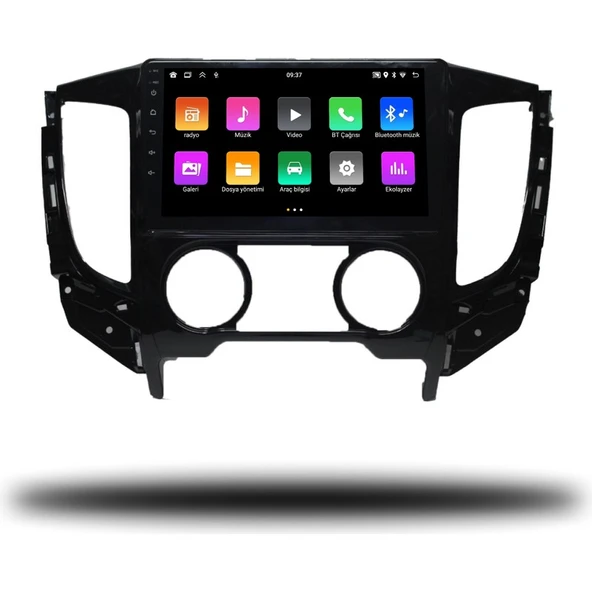 Medya Magic Mitsubishi L200 Fullback 2015-2022 Arası Manuel Klima 8-128 GB Multimedya Navigasyon - Resim 4