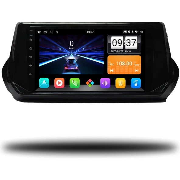 Medya Magic Peugeot 2008 2020-2022 Arası 4-64 GB Multimedya Navigasyon ürün görseli