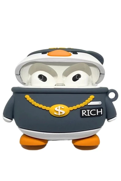 Airpods 3 (3.nesil) Karakter Silikon - Desen 10 - Resim 2