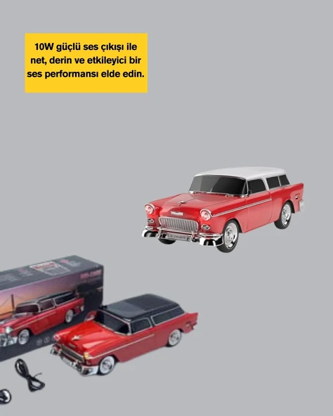 TWS Destekli FM Radyo ve USB Girişli Hoparlör - Resim 4