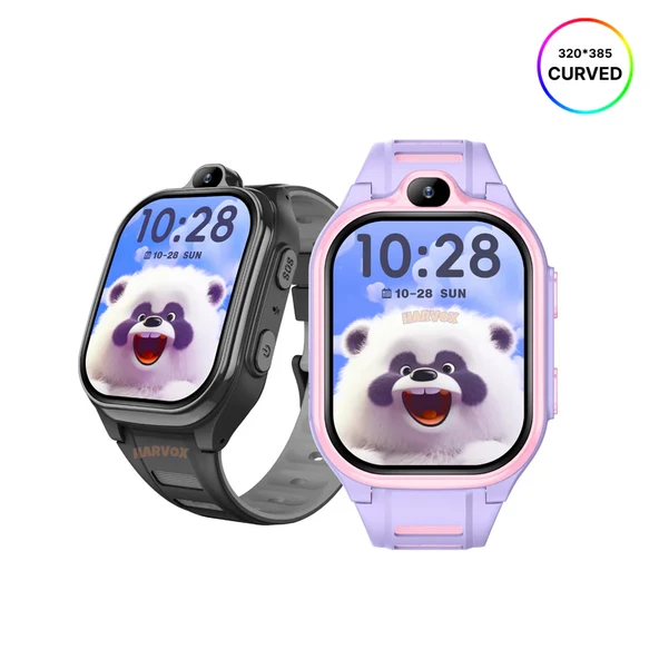 HARVOX 4G Pro + Plus Android Sim Kartlı Akıllı Çocuk Saati  GPS Konum, Kamera, Görüntülü Görüşme HX - Resim 2