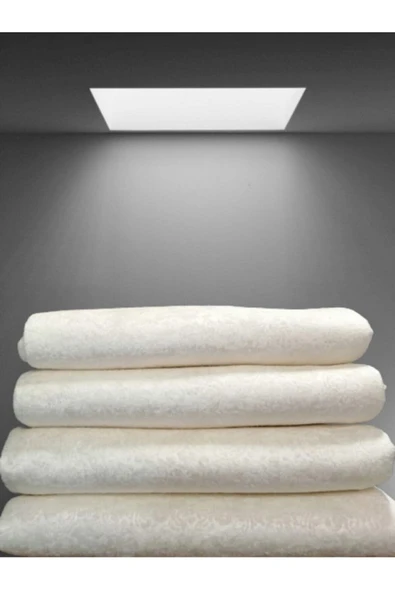 Madame Clean Home Açık Krem Osmanlı Desen Süngerli Koltuk Çekyat Örtüsü - 1