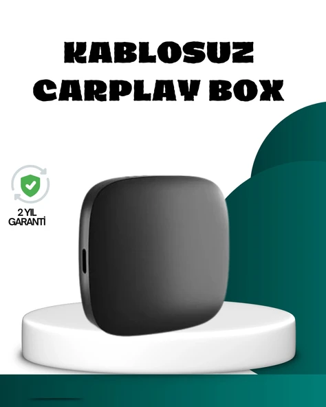 Bluetooth 5.0 Kablosuz Android Auto Araç İçi Adaptör ürün görseli