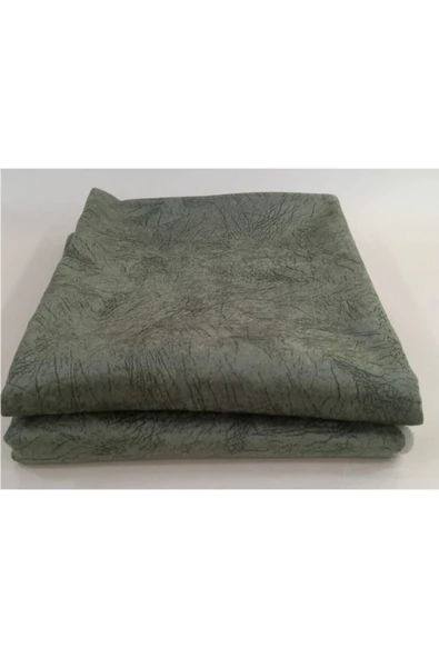 Selçuklu Tekstil Damar Desenli Ve Parlak Koyu Yeşil Süngerli Koltuk Çekyat Örtüsü ürün görseli