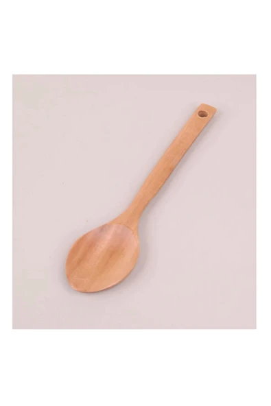 Balsa BLS-029A Ahşap Yemek Servis Kaşığı 28 cm ürün görseli