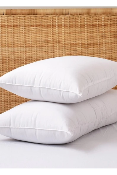 Madame Clean Home Silikon Dolgulu Yastık - Soft Yastık - 2 Adet Yastık 750 Gr - 2