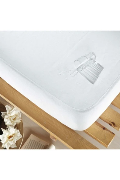 Madame Clean Home %100 Sıvı Geçirmez Fitted Bebek Alez Yatak Koruyucu 70x140 - Resim 3