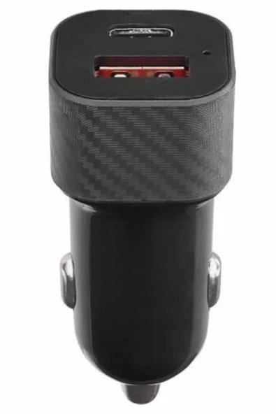 Araç İçi Hızlı Şarj Soketi 38W Oto Çakmaklık Type-C Araba Çakmaklık - 2