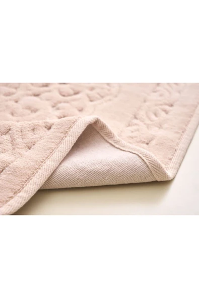 Madame Clean Home Pudra 2li Pamuklu Banyo Paspas Seti Osmanlı Desen - 3