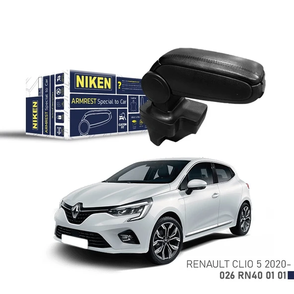 Renault Clio 5 Araca Özel Kol Dayama Kolçak 2020-2026 arası Niken ürün görseli 1