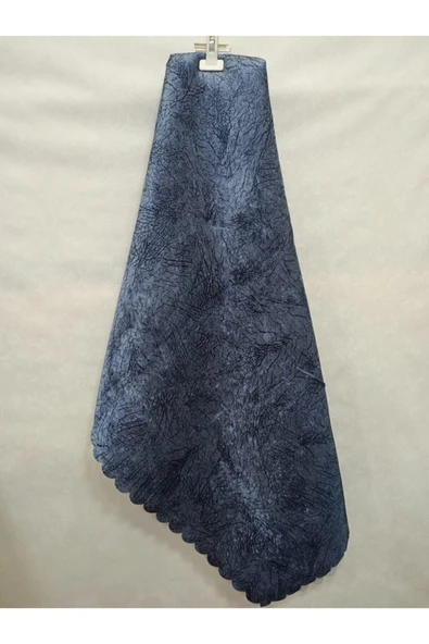 Madame Clean Home Süngerli Koltuk Çekyat Örtüsü Damar Desenli Lacivert - Resim 3