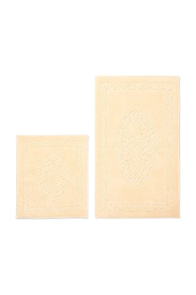 Madame Clean Home Damaks Cotton Eco 2 Li Paspas Cappuccino %100 Pamuk - 2