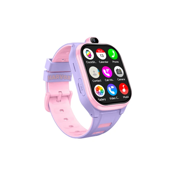 HARVOX 4G Pro + Plus Android Sim Kartlı Akıllı Çocuk Saati  GPS Konum, Kamera, Görüntülü Görüşme HX - Resim 5