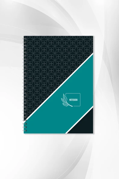 NY MAKAM A4 Spiralli Okul Defteri 80 yaprak 4'lü Set 2 Kareli 2 Çizgili - 3