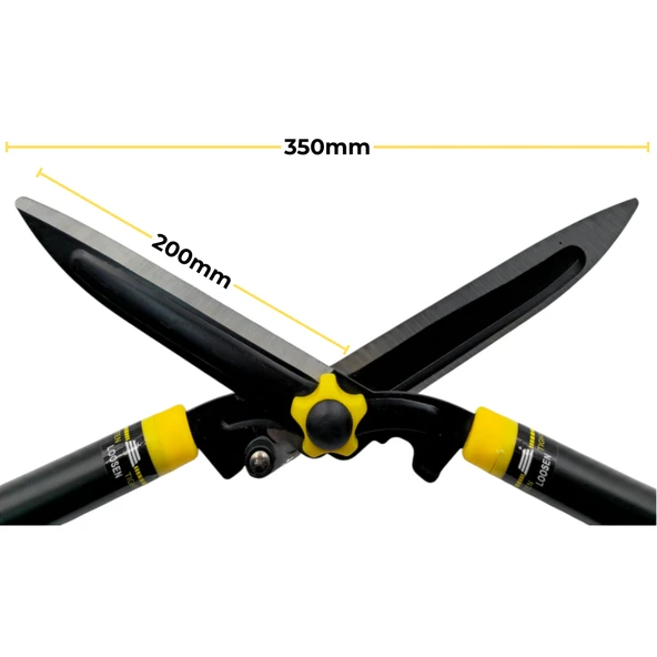 Fixonic B.H.D BHD00451 600-780mm Teleskopik (Uzatmalı) Çim Biçme Makası - 4