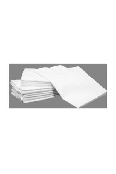 Madame Clean Home 4 Adet Yastık Içi Kılıf Fermuarlı Beyaz %100 Pamuk Kumaş 50x70 Cm - Resim 2