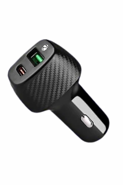 38W USB Type-C Girişli Oto Çakmaklık Araç İçi Hızlı Şarj Çakmaklık Şarj Aleti - 2