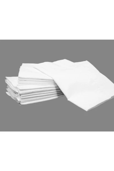 Madame Clean Home 50x70 Yastık Içi Koruyucu Kılıf Fermuarlı Beyaz 10 Adet - 1