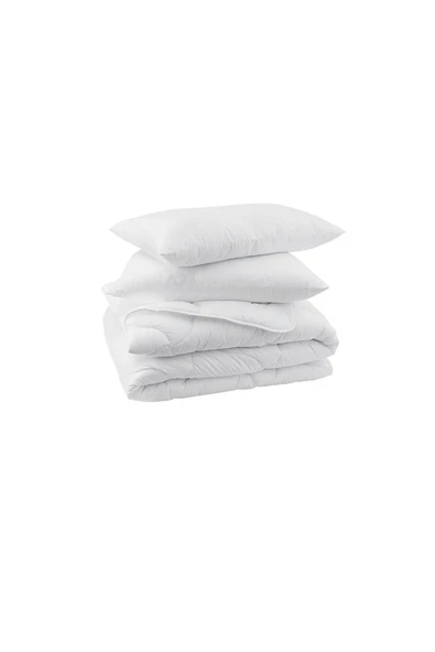 Madame Clean Home Soft Microfiber Çift Kişilik Yorgan ve  2 Adet Yastık Set - 4