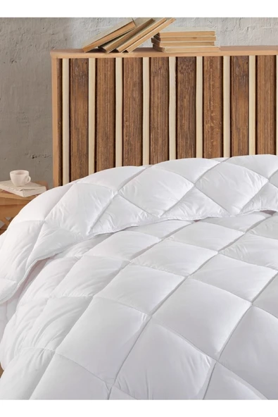 Madame Clean Home Lüx Comfort Çift Kişilik Antialerjik Microfiber Yorgan 195x215 - Resim 2