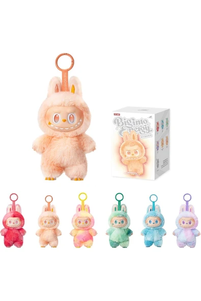 tinyshop kids store Peluş Labubu Bıg Into Energy Serisi Oyuncak Sürpriz Paket Pelüş Labubu Askılı ürün görseli