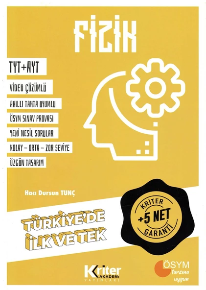 Kriter Akademi Tyt-Ayt Fizik