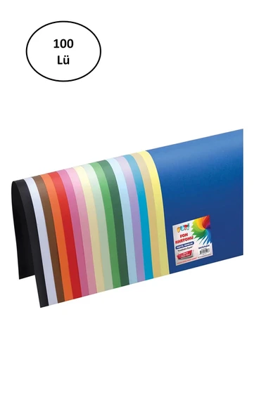 Puti 2076 Fon Kartonu 50X70 Cm 100'Lü Açık Yeşil ürün görseli