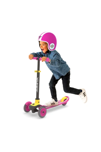 Chillafish Scotti 3 Tekerlekli Scooter - Pembe - 1
