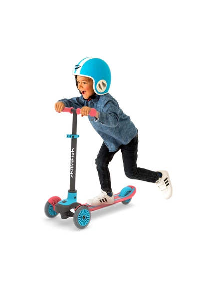 Chillafish Scotti 3 Tekerlekli Scooter - Kırmızı - 1