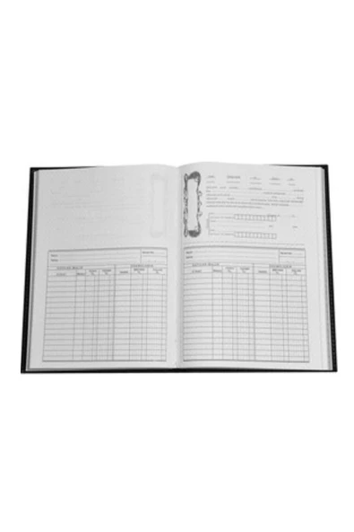 Gülpaş Senet Defteri Termo Ciltli 200 Yaprak - 2