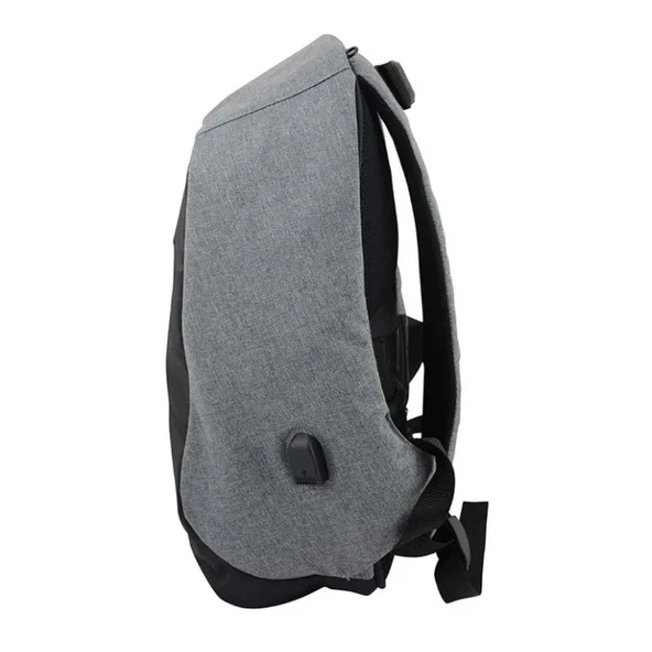 Packz Safe Okul Çantası Gri - TRX-23E-GR - 2