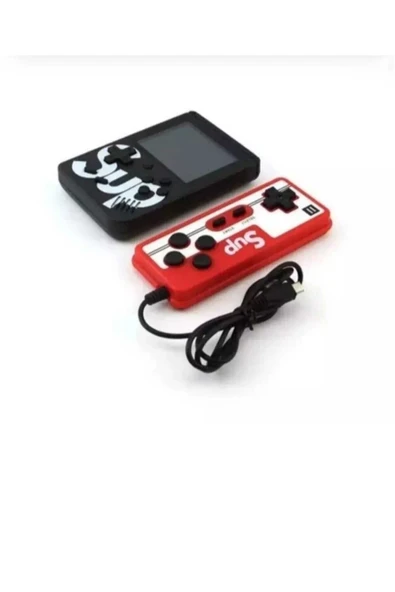 TEKNOLOJIADASI sup mavi sup atari oyun konsolu 2 oyunculu mini el atarisi 400 oyunlu - 2