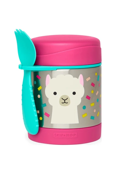 Skip Hop Zoo Paslanmaz Çelik Termos 325 Ml Lama - 1