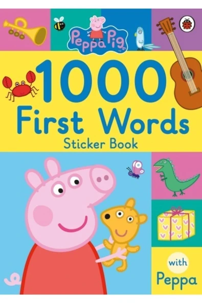 Penguin Books Peppa Pig: 1000 First Words Sticker Book - 1