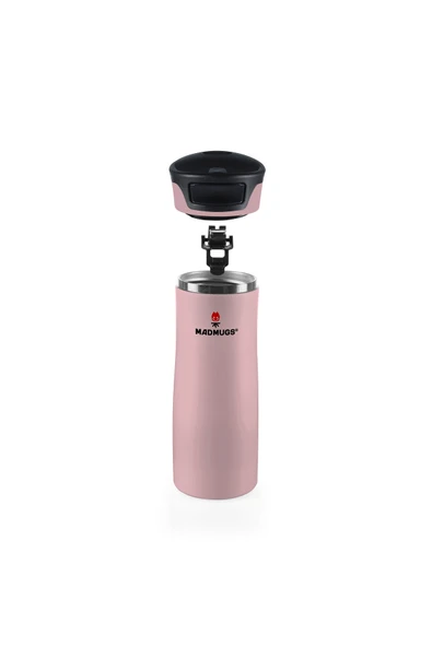 MADMUGS Travel Mug Termos Bardak 0.47 lt Rose Quartz - 4