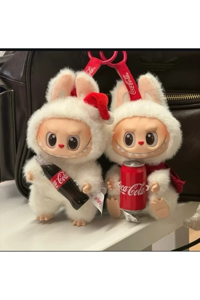 zera collection Labubu Peluş Figür - Cola Serisi - 5