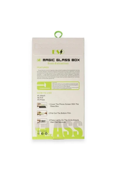 iPhone 16 Pro Magic 5D Hayalet Cam - Siyah - Resim 5