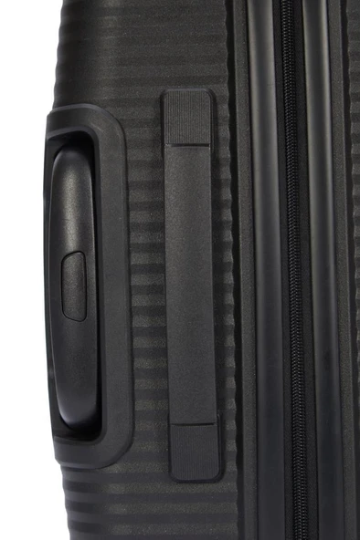 Pierre Cardin Trolley Valiz Siyah Büyük Boy 04PC8009-01-SY - 4