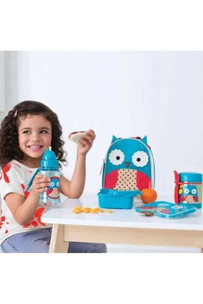 Skip Hop Zoo Paslanmaz Çelik Termos 325 Ml Baykuş - 3