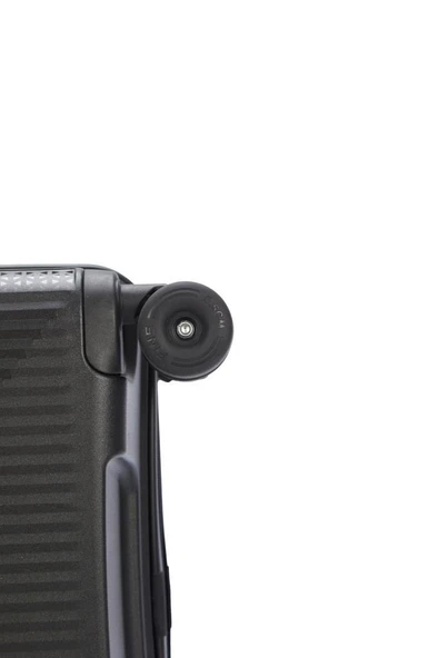 Pierre Cardin Trolley Valiz Siyah Orta Boy 04PC8009-02-SY - Resim 6