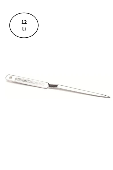 Mas 470 Zarf Açacağı Krom Kaplı 12'li ürün görseli