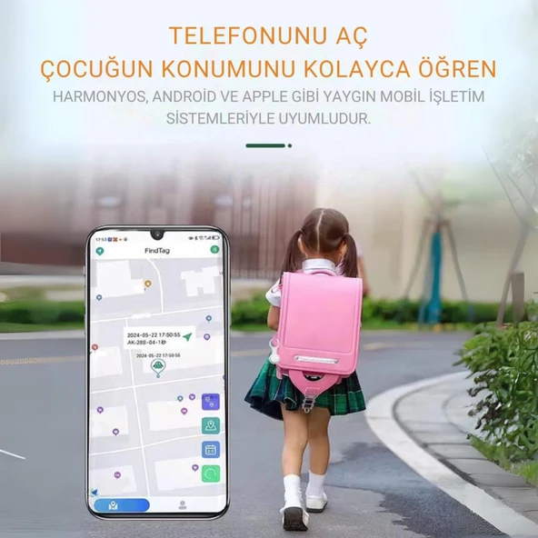 Coofbe Yeni Nesil Tüm Telefonlara Uyumlu İos ve Andoid İle Uyumlu Akıllı Takip Cihazı Tag Takip Gps - 2