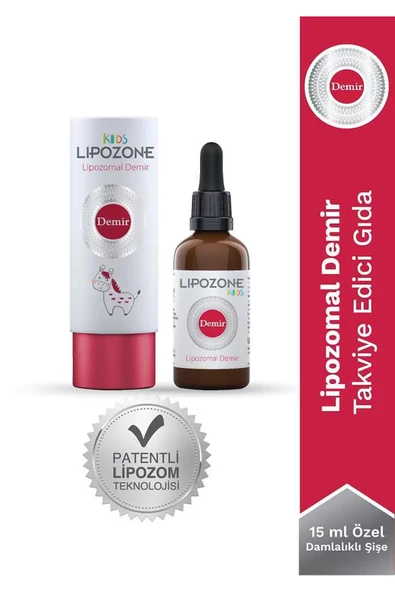 Lipozone Kids Lipozomal Demir Drop 15 ml ürün görseli